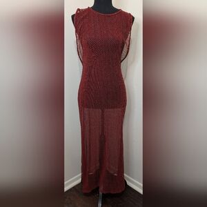 Vix Paula Hermanny Luxury Swim Coverup Coastal Resort Cruise Vacation LG NWOT